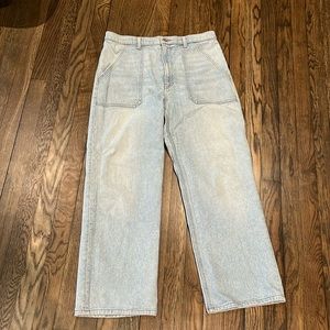 EUC Reformation Rochelle Utility Jean size 30 - Montevideo Wash